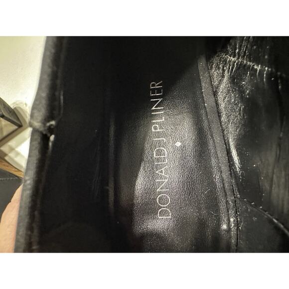 Donald Pliner Womens Black Chelsie Bootie Shootie Wedge Size 6.5 M - Picture 8 of 9